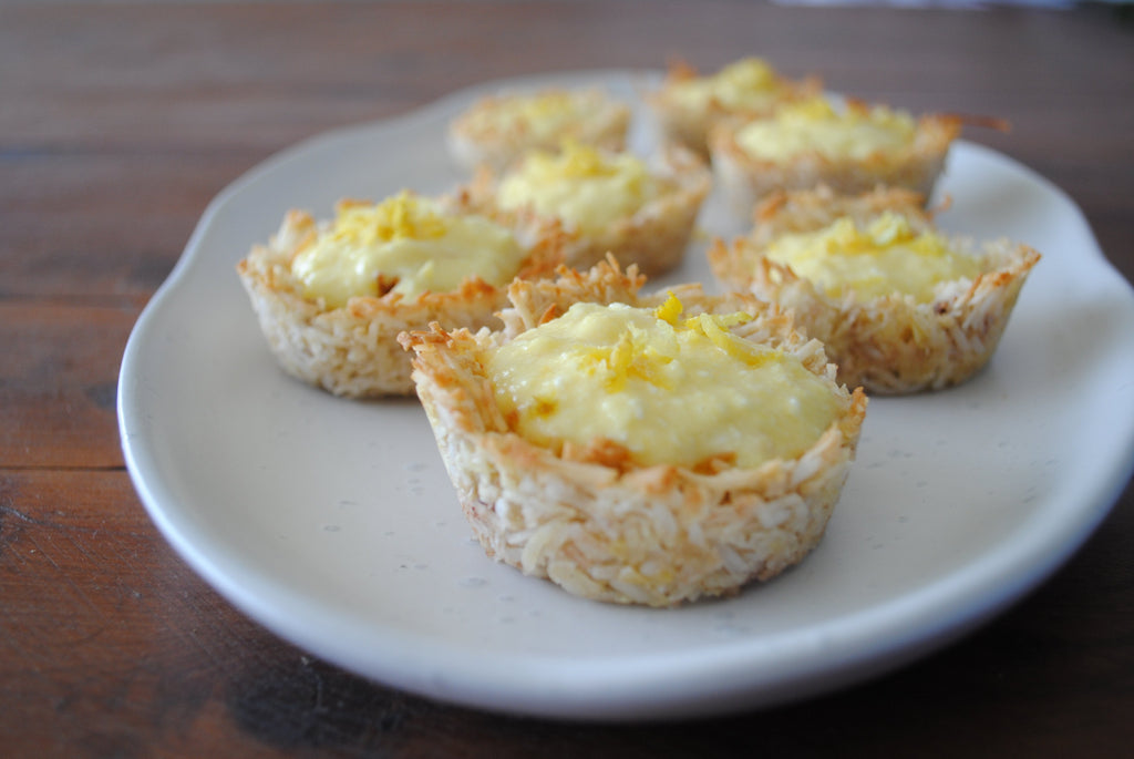 Healthy Lemon Tarts