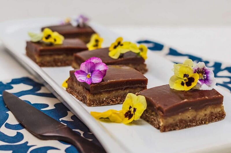 Divine Caramel Slice