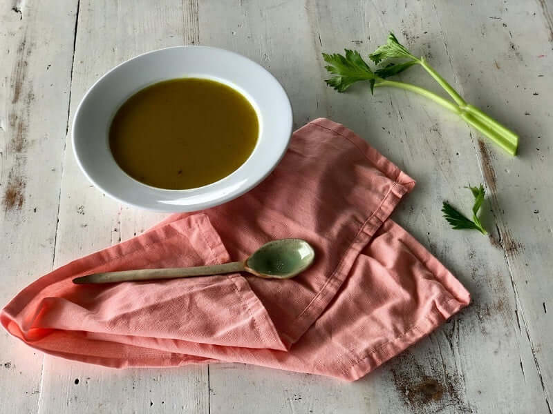 Bone Broth and Greens – Happy Healthy You