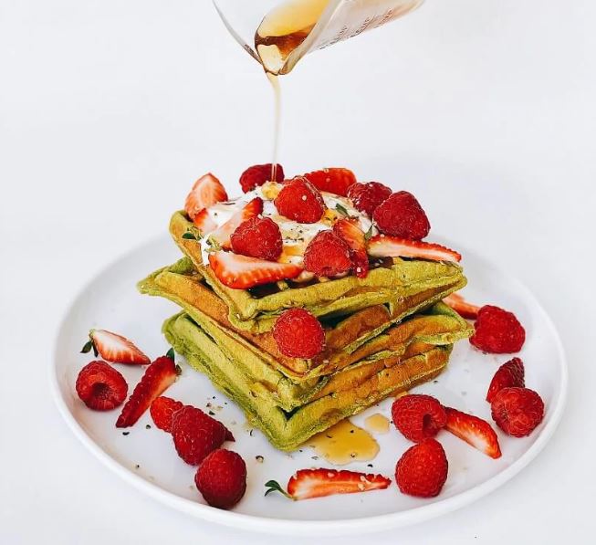 Green Waffles