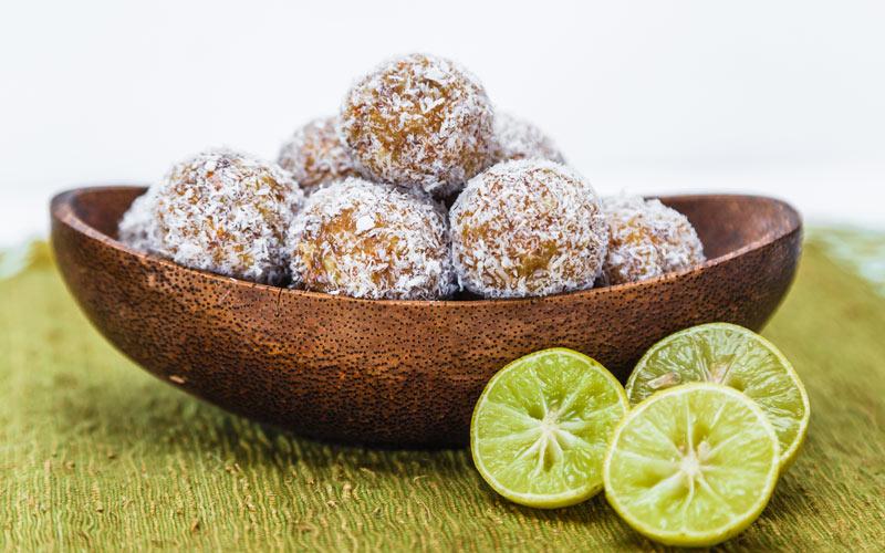 Zingy Lime Balls – Happy Healthy You