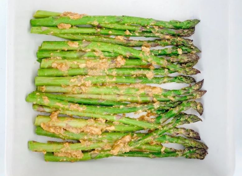 Miso Roasted Asparagus