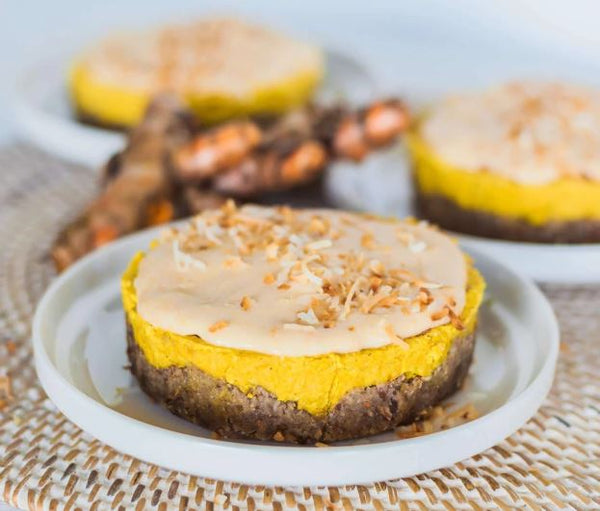 Raw Mango and Turmeric Tart