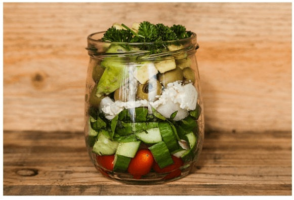 Greek Salad Jar