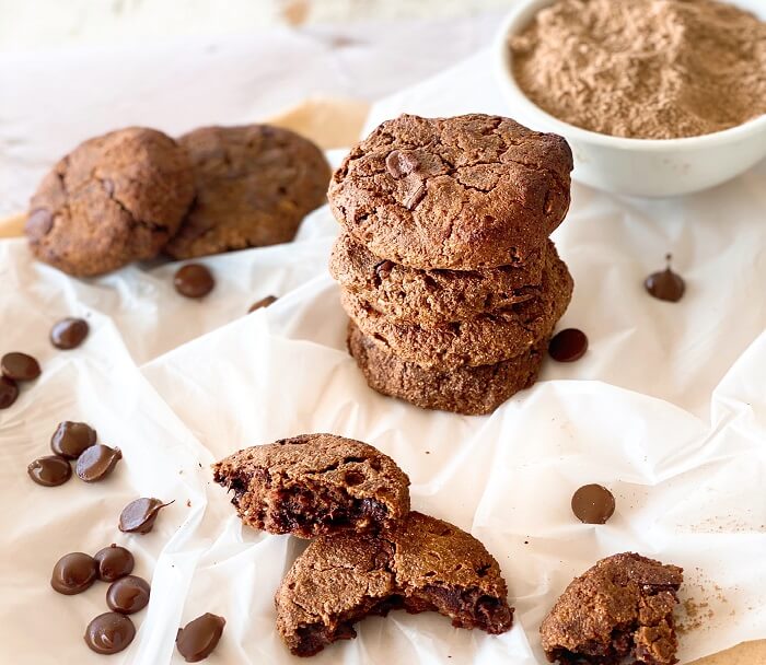 Happy Shape Chocolate Cookies