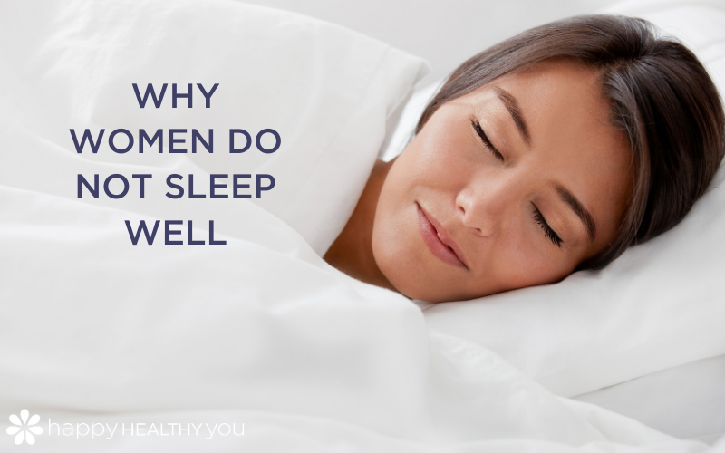 Why women do not SLEEP well
